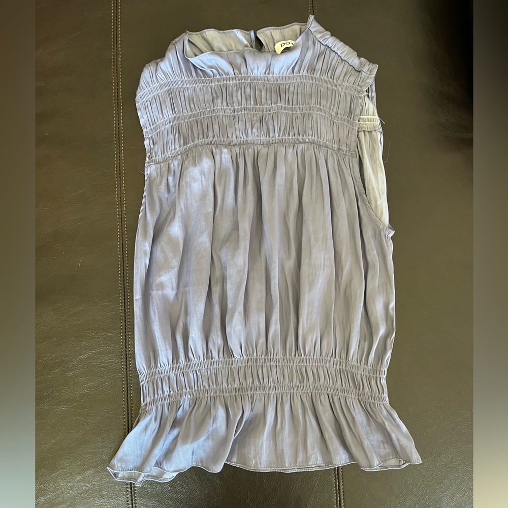 Light purple sleeveless Blouse